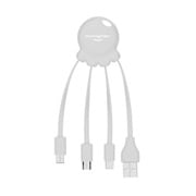 XP61040.14MF [Octopus 充電ケーブル ホワイト]