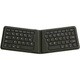 Bluetooth ワイヤレスキーボード エルゴノミック配列 英語64キー ブラック OWL-BTKB6402-BK