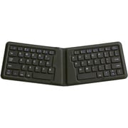 Bluetooth ワイヤレスキーボード エルゴノミック配列 英語64キー ブラック OWL-BTKB6402-BK