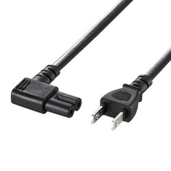 電源コード 2P L型プラグ 1m KB-DM2L-1