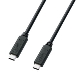 USB3.1 Gen2 TypeCケーブル 1m ブラック KU31-CCP310