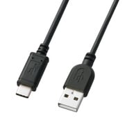 USB2.0 TypeC-Aケーブル 1m ブラック KU-CA10K