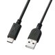 USB2.0 TypeC－Aケーブル 1.5m ブラック KU-CA15K