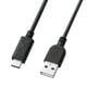 USB2.0 TypeC－Aケーブル 2m ブラック KU-CA20K