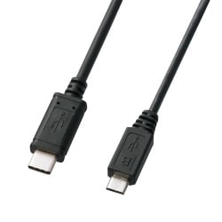 ヨドバシ.com - サンワサプライ SANWA SUPPLY KU-CMCBP320 [USB2.0 TypeC－microBケーブル 2m  ブラック] 通販【全品無料配達】