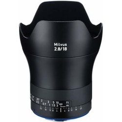 Milvus 2.8/18 [ミルバス 18mm/F2.8 ZE（キヤノンEF）マウント ブラック]