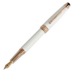 ヨドバシ Com モンブラン Montblanc 232 Fp F マイスターシュテュック ホワイトソリテール レッドゴールド クラシック 232 万年筆 F 細字 両用式 通販 全品無料配達