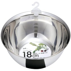 深型ボール 目盛付 18cm DF5405