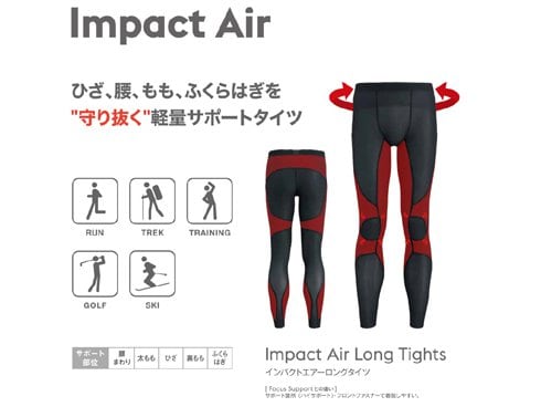 C3Fit C3fit インパクトエアーロングタイツ レディース 3FW14127