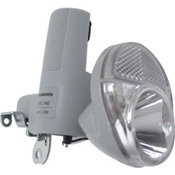 明るいLEDダイナモライト 900cd グレー 45720