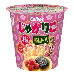 ヨドバシ Com Calbee カルビー じゃがりこ 梅と韓国のり風味 52g お菓子 1個 通販 全品無料配達