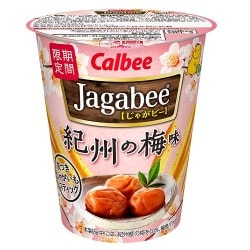 ヨドバシ Com Calbee カルビー Jagabee 紀州の梅味 38g お菓子 1個 通販 全品無料配達