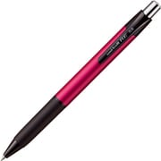消せるゲルインクボールペン uni-ball(ユニボール)R:E 0.5mm ノック式 インク色:オフブラック 本体色:ローズピンク URN23005.66