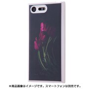 IJ-RHAXPXCTP/HMM11 [XperiaX Compact用 TPUケース 背面パネルセット Hanae Mori manuscrit チューリップ]