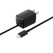Lightning ACアダプター1.0A 直結型 ブラック AL-ADD10K