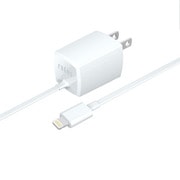 Lightning ACアダプター1.0A 直結型 ホワイト AL-ADD10W