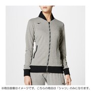 32MC733305 [Wトレイジャースーツ(シャツ) グレー杢 XLサイズ レディース]