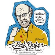 CAPCOM×B-SIDE LABELステッカー バイオハザード7 ジャック [約H80×W65mm]