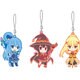 この素晴らしい世界に祝福を！2 ねんどろいどぷらす この素晴らしい世界に祝福を！2 ラバーストラップセット アクア＆めぐみん＆ダクネス