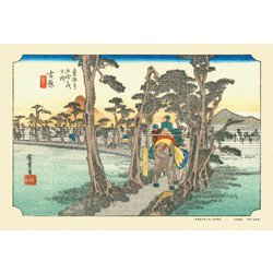 300-115 東海道五拾三次 吉原「左富士」 [ジグソーパズル 300ピース]