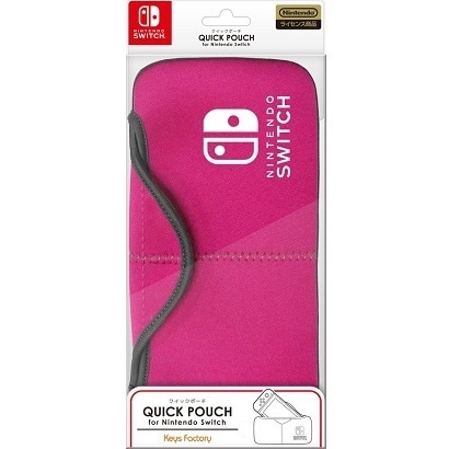 NQP-001-2 [Nintendo Switch専用 QUICK POUCH for Nintendo Switch ピンク]