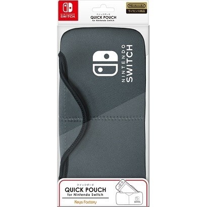 NQP-001-3 [Nintendo Switch専用 QUICK POUCH for Nintendo Switch グレー]