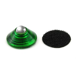 KP-15CAS-G [丸型キャスター 緑色]