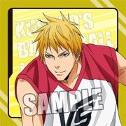 劇場版 黒子のバスケ LAST GAME ミドルクッション 黄瀬 涼太 [縦300×横300×厚さ120mm]