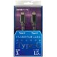 Type-C to Type-C ケーブル USB2.0対応 3A出力対応 150cm ブラック CD-3C150K