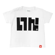 NTK-0094W [スプラトゥーン イカロゴ Tシャツ キッズ 120サイズ ホワイト]
