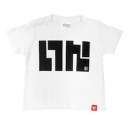 NTK-0094W [スプラトゥーン イカロゴ Tシャツ キッズ 140サイズ ホワイト]