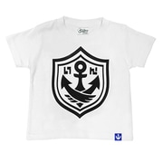 NTK-0096W [スプラトゥーン ガチ Tシャツ キッズ 110サイズ ホワイト]