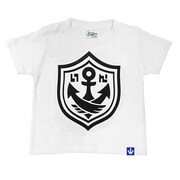 NTK-0096W [スプラトゥーン ガチ Tシャツ キッズ 130サイズ ホワイト]