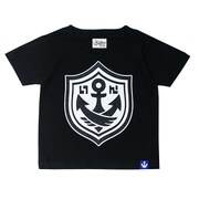 NTK-0096B [スプラトゥーン ガチ Tシャツ キッズ 110サイズ ブラック]