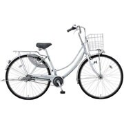 シティサイクル Cafe W Belt（カフェW ベルト） 26型 内装3段変速 マチックスーパーシルバー 2017年モデル DCWD63LB7 OS44