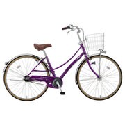 シティサイクル Shelly Belt（シェリー ベルト） 27型 内装3段変速 レーズンパープル 2017年モデル DSH73LB7 OM36