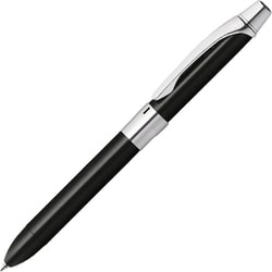 多機能ペン フィラーレ 2+S ボール径：0.7mm 回転式 インク色：2色（黒・赤） シャープペン芯径：0.5mm 本体色：ブラック P-SA11-BK