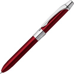 多機能ペン フィラーレ 2+S ボール径：0.7mm 回転式 インク色：2色（黒・赤） シャープペン芯径：0.5mm 本体色：レッド P-SA11-R