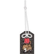 G535 [猫のぽんた お守り風ストラップ（四） 勝 御守]