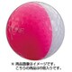 KIRA LINE PK/WH 6P [キラライン バイカラーボール ゴルフボール 6個入り ピンク/ホワイト]
