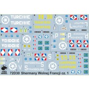 72D30 [1/72 自由フランス軍のシャーマン Vol.1]