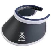 WBV1733LA [WILSON BEAR CLIP VISOR レディースゴルフバイザー ホワイト]