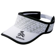 WBV1733LB [WILSON BEAR VISOR CAP バイザー ホワイト]