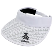 WBV1733LC [WILSON BEAR VISOR CAP バイザー ホワイト]