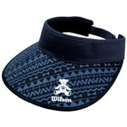 WBV1733LC [WILSON BEAR VISOR CAP バイザー ネイビー]