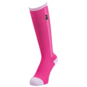 WBHS1715L [WILSON BEAR MESH HIGH SOCKS ハイソックス 23～25cm ピンク]