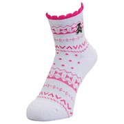 WBS1710LB [WILSON BEAR SOCKS ソックス 23～25cm ピンク]