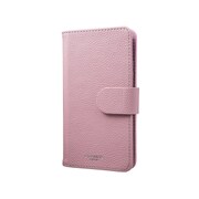 EveryCa Multi PU Leather Case for Smartphone M Size PR [スマートフォン 汎用ケース]