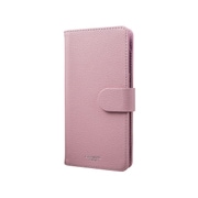 EveryCa Multi PU Leather Case for Smartphone L Size PR [スマートフォン 汎用ケース]