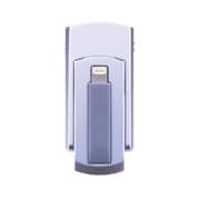 iPhone/iPad/iPod Lightningコネクタ搭載SDカードリーダーライター「SwitchMemory EX」 シルバー LP-LNRW02SV